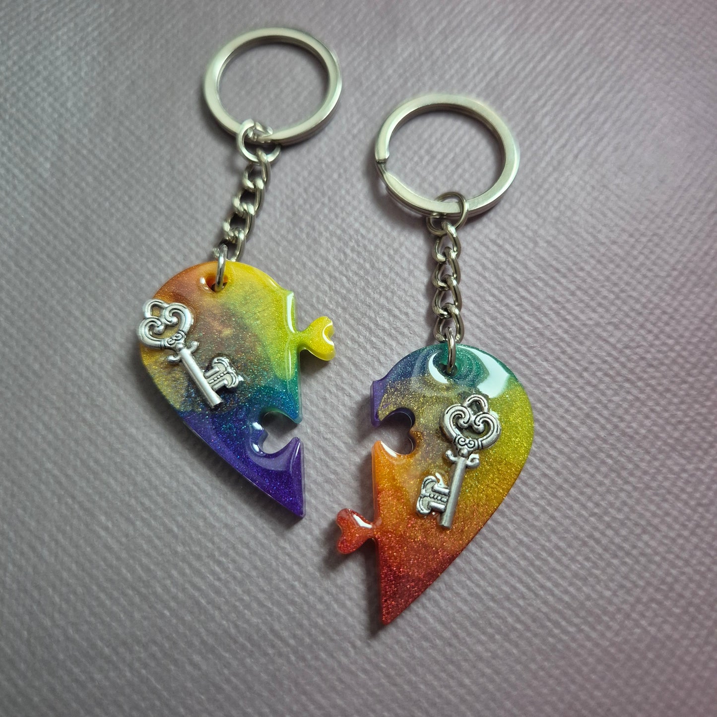 Better Together: Puzzle-Herz (2er Set)