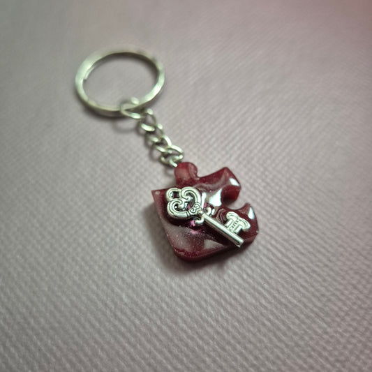 Piece of Art: Puzzle-Schlüsselanhänger