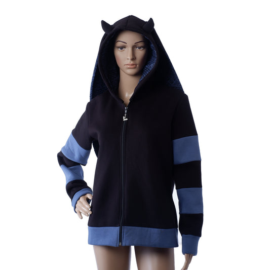 Kapuzenjacke - Winged Demon Bunny - Größe S