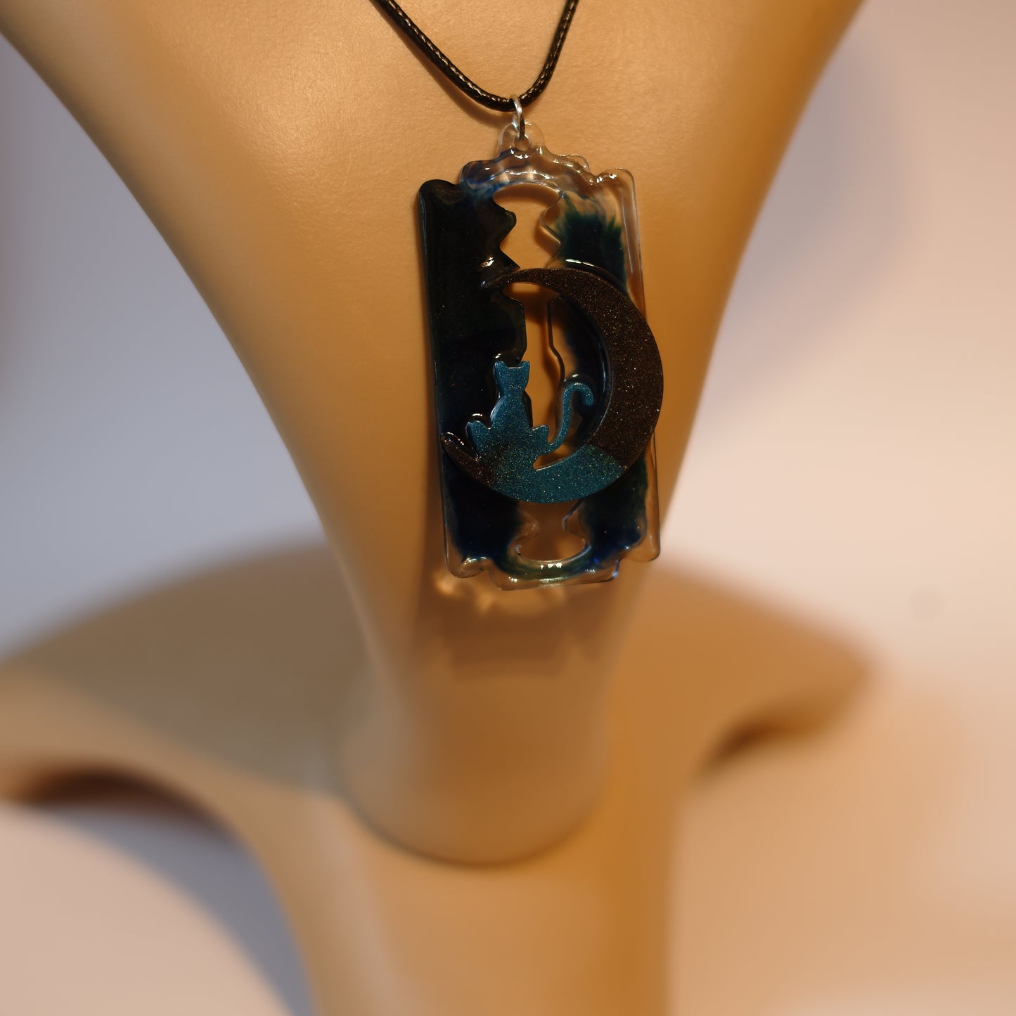 Kette "Cat Moon Blade"