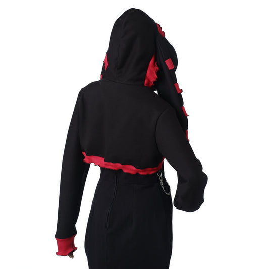 Kapuzenshrug "Bunny red" Größe S