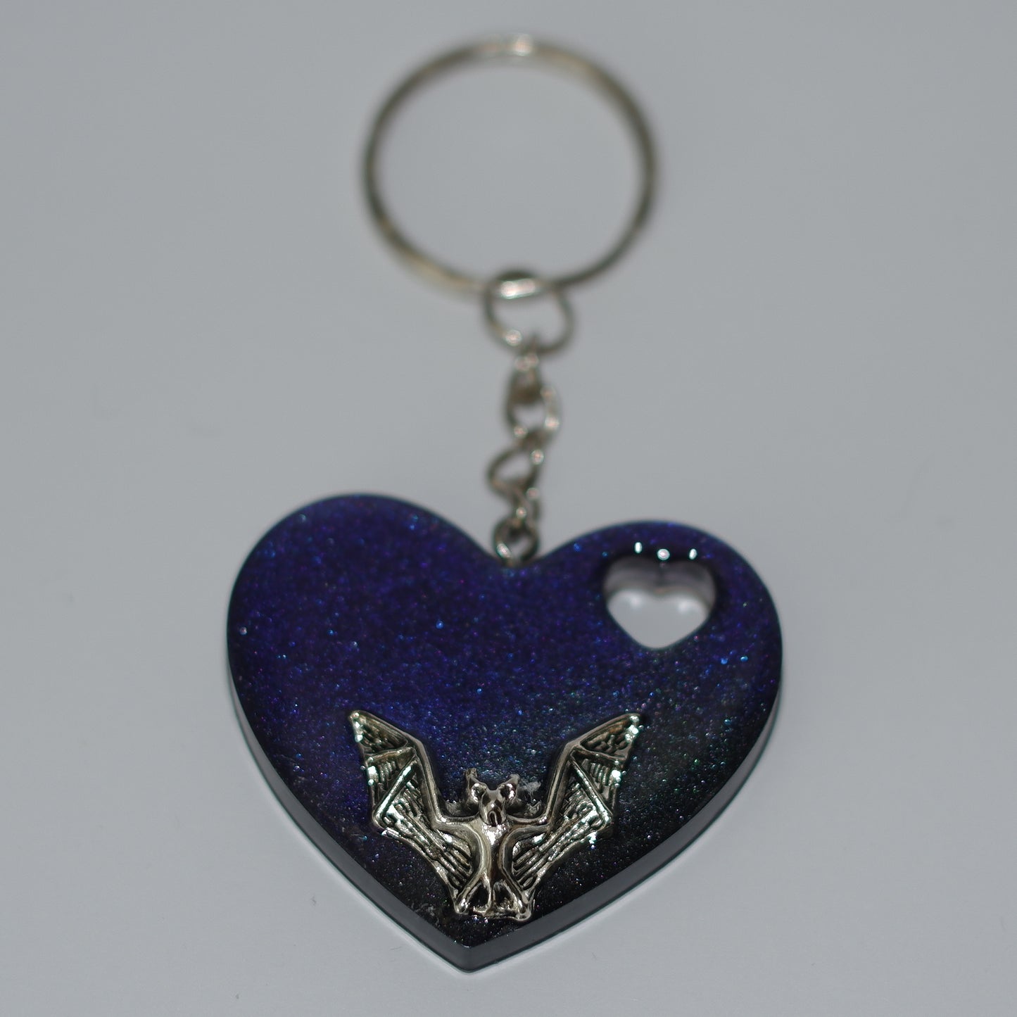 Herz-Anhänger - Fledermaus