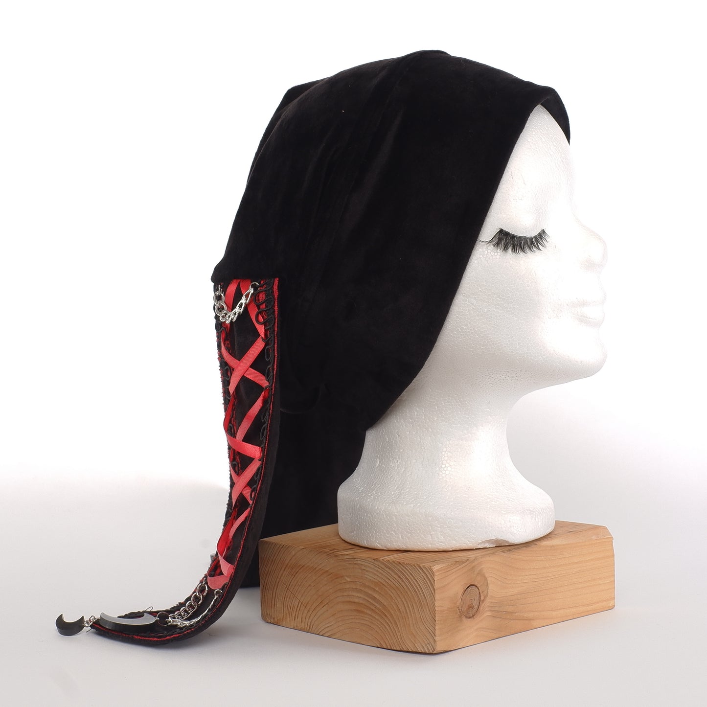 Velvet Bunny Beanie -Spitze Mond 56 cm