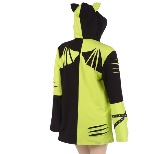 Hoodie - Cyber-Bat - Größe M