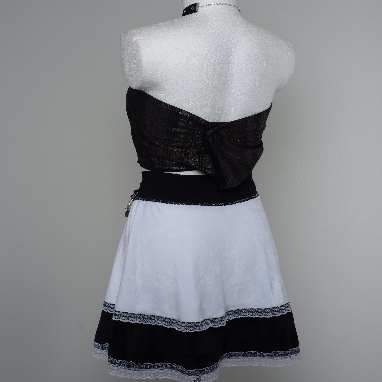 PROTOTYP Velvet Skirt Größe 38 Moon