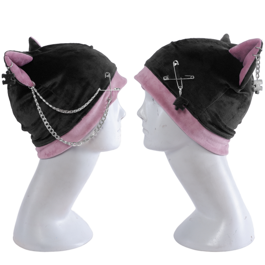Cat Hat Beanie - Puzzle 56 cm