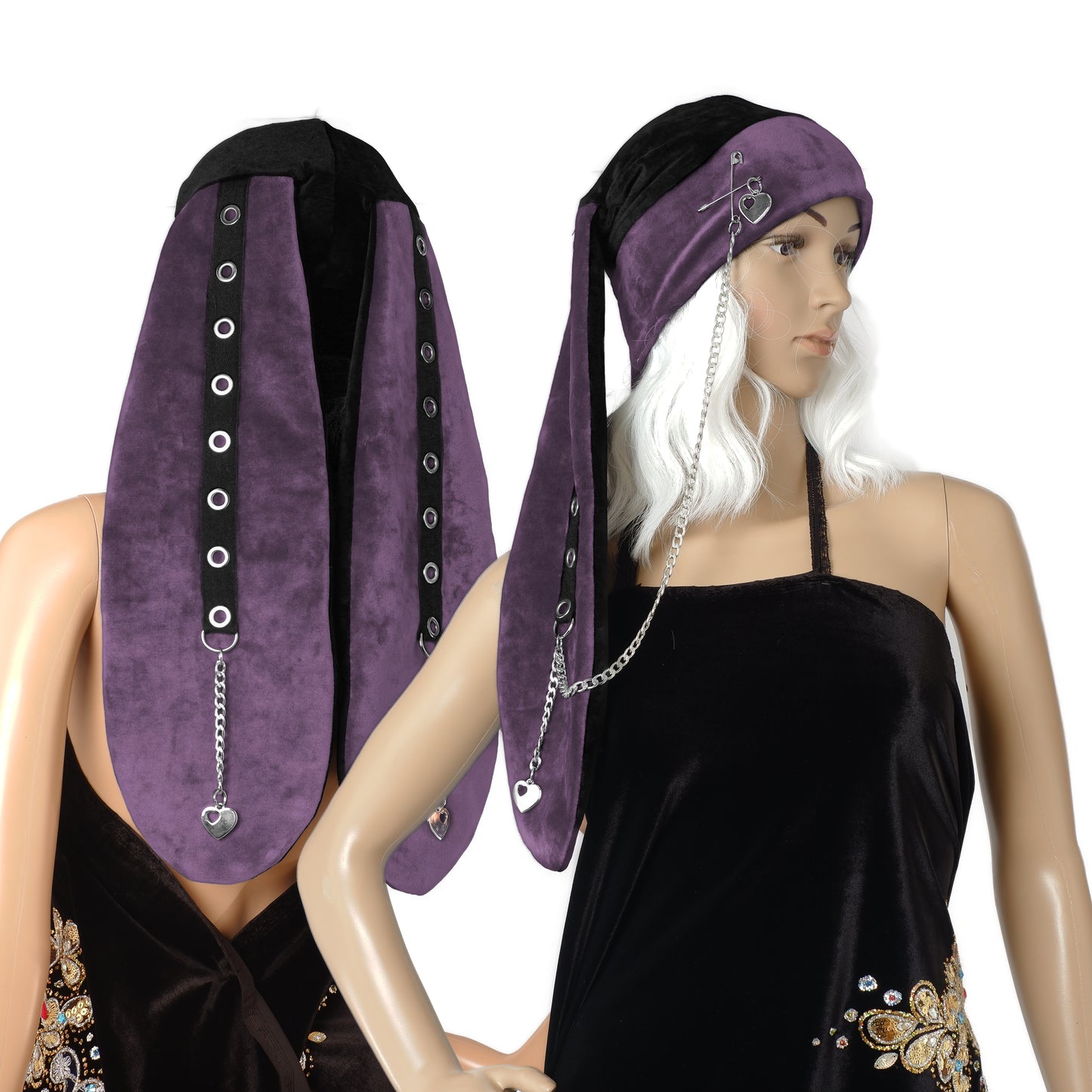 Velvet Bunny Beanie - Classic Bunny - Long