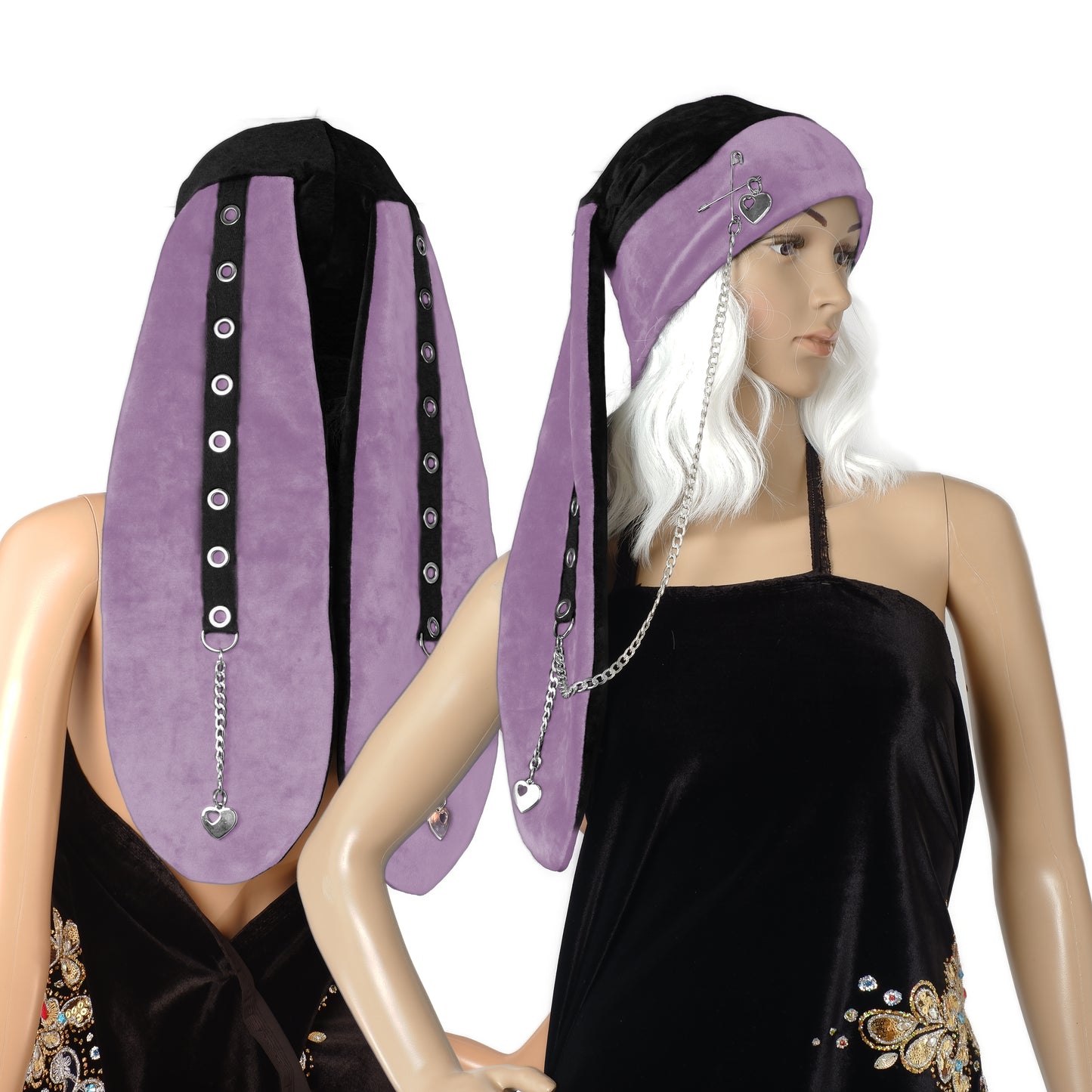 Velvet Bunny Beanie - Classic Bunny - Long