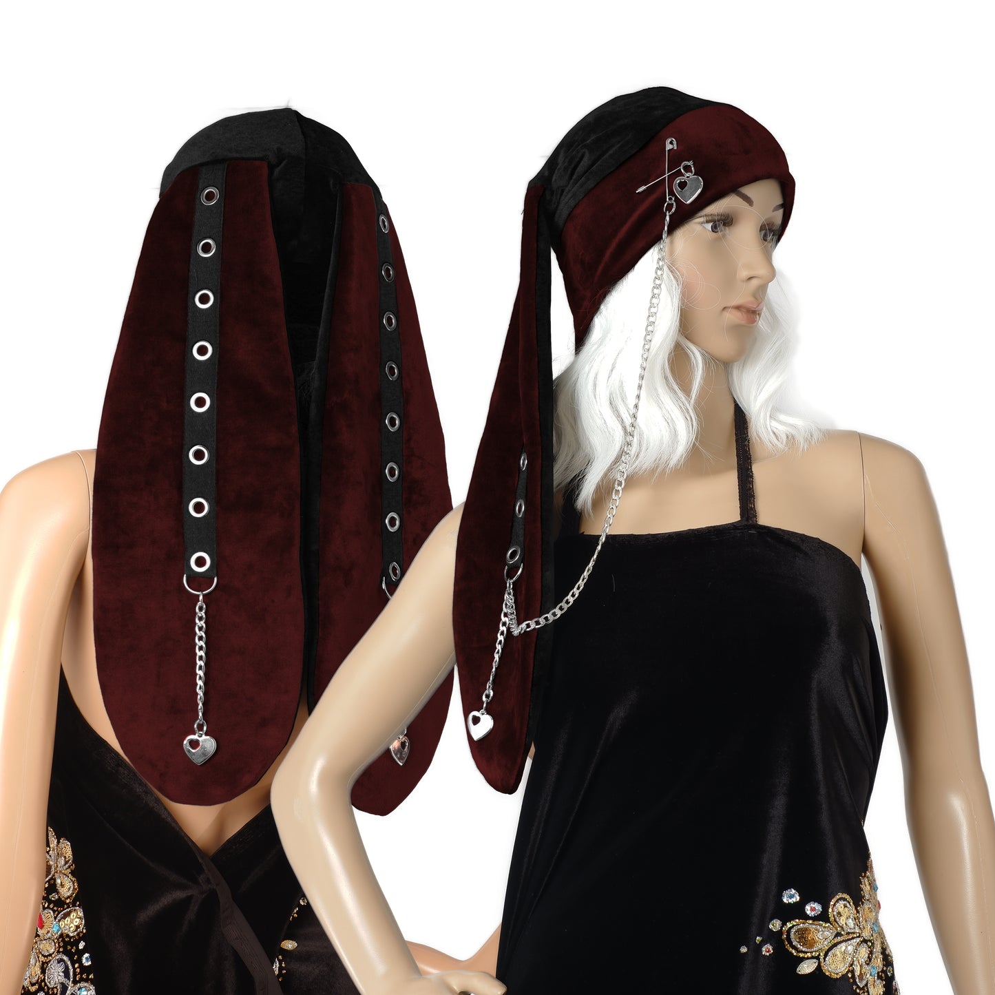 Velvet Bunny Beanie - Classic Bunny - Long