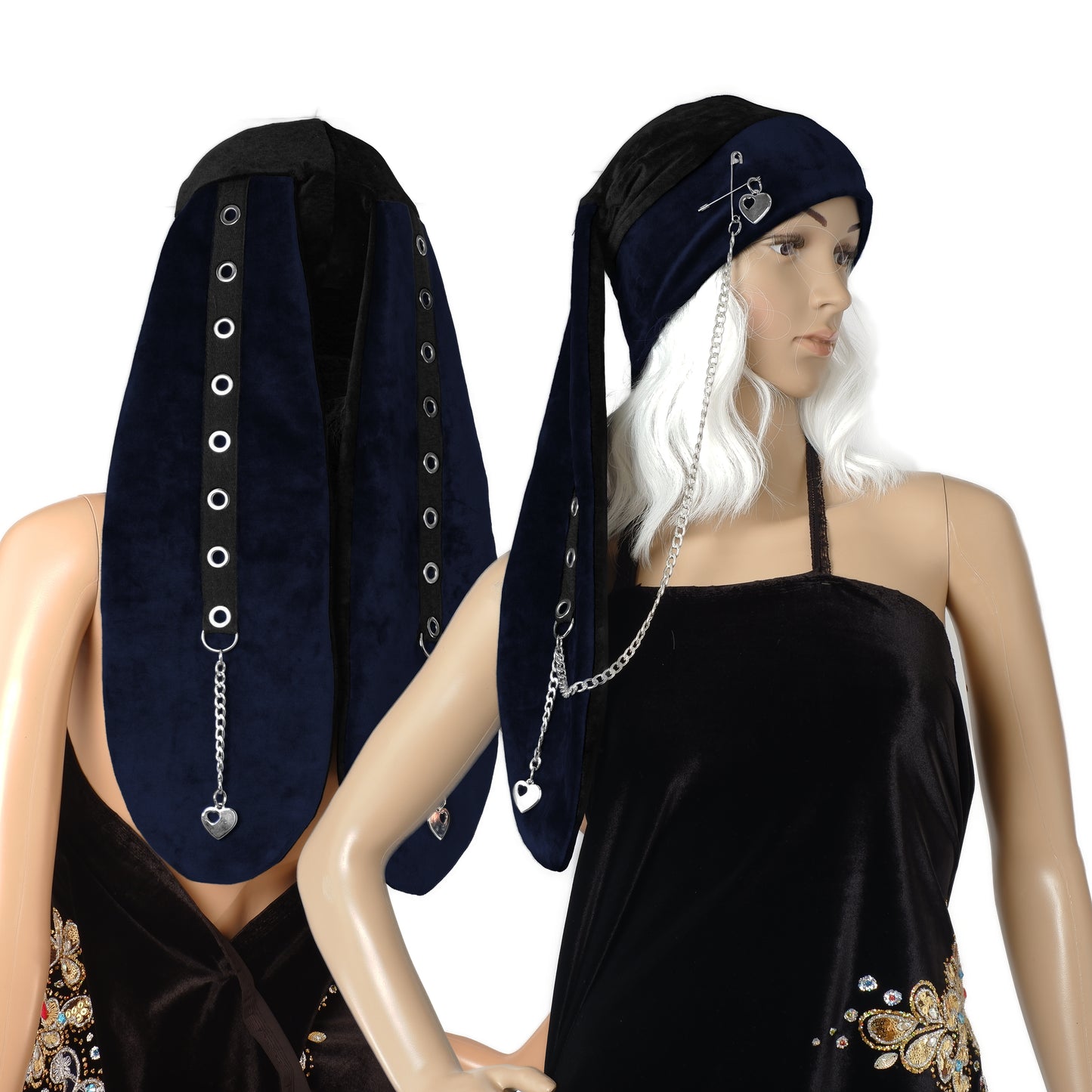 Velvet Bunny Beanie - Classic Bunny - Long