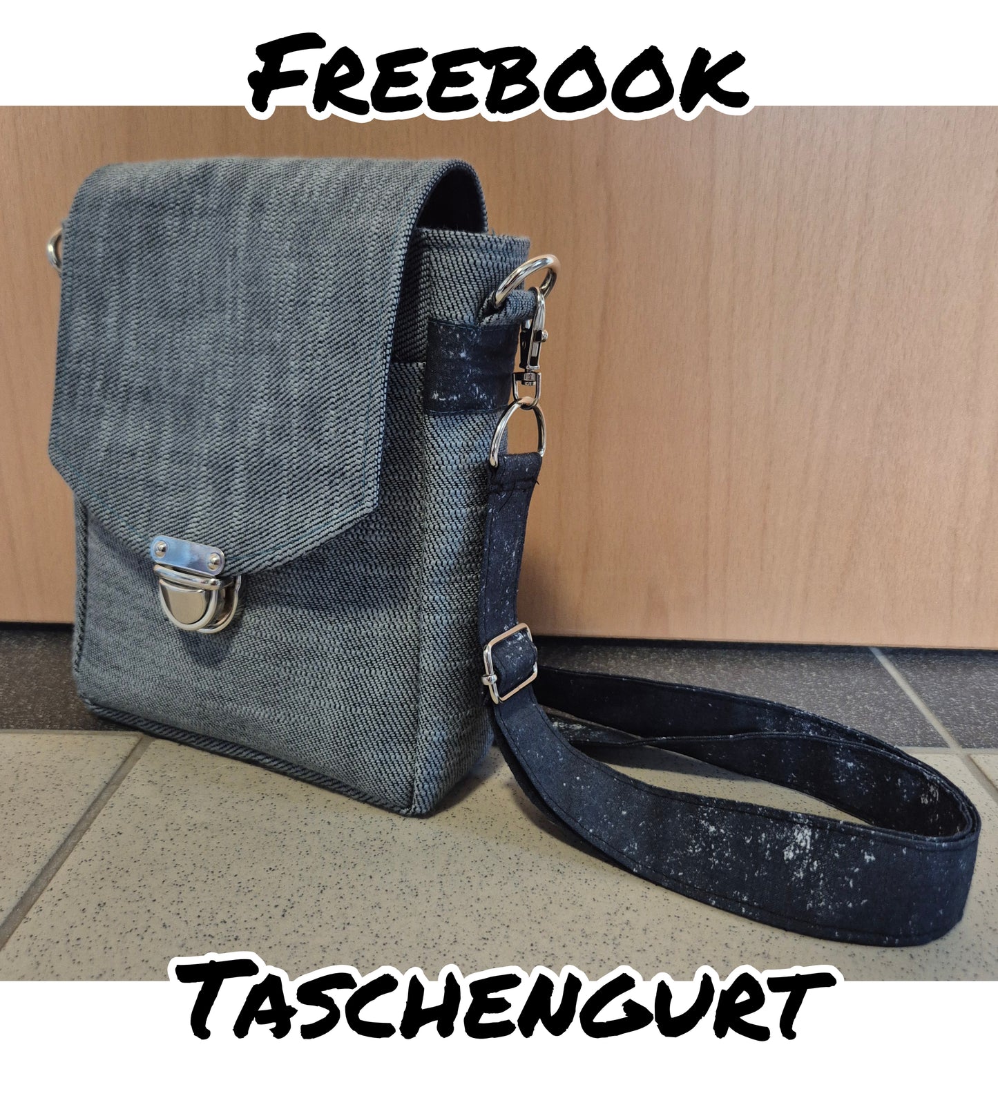 Kostenlose Anleitung: Verstellbarer & abnehmbarer Taschengurt
