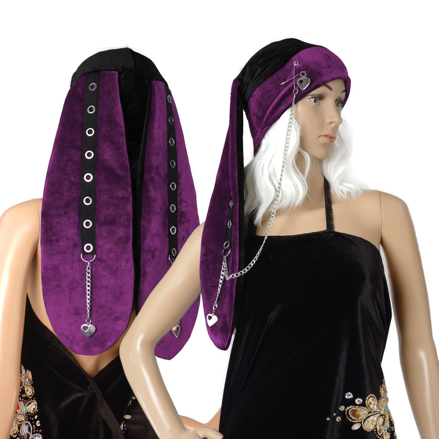 Velvet Bunny Beanie - Classic Bunny - Long
