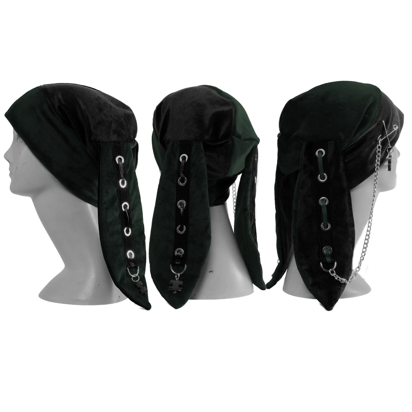 Velvet Bunny Beanie - Harlekin