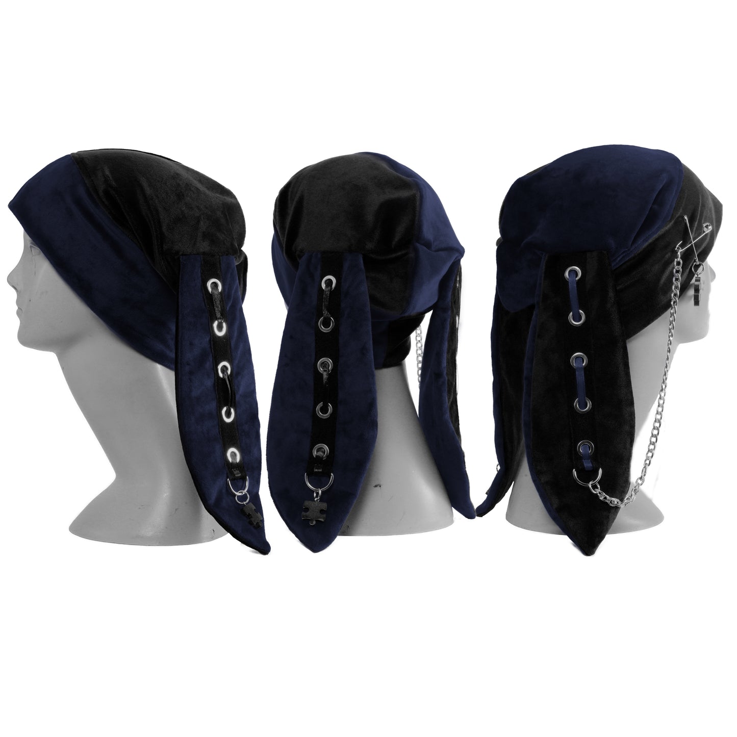 Velvet Bunny Beanie - Harlekin