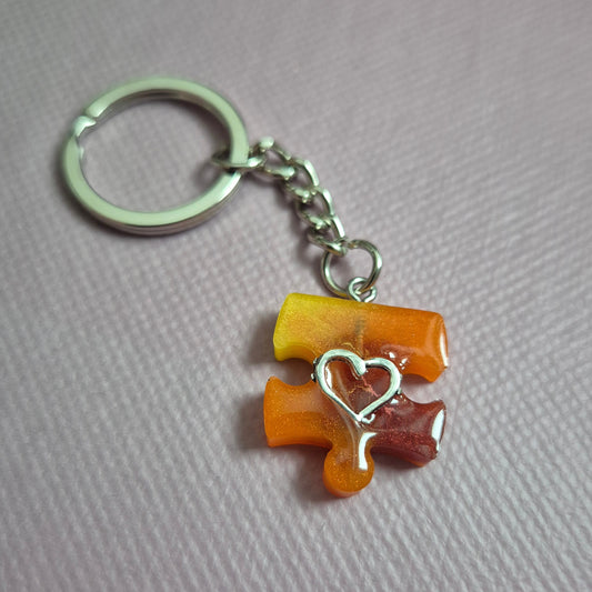 Piece of Art: Puzzle-Schlüsselanhänger