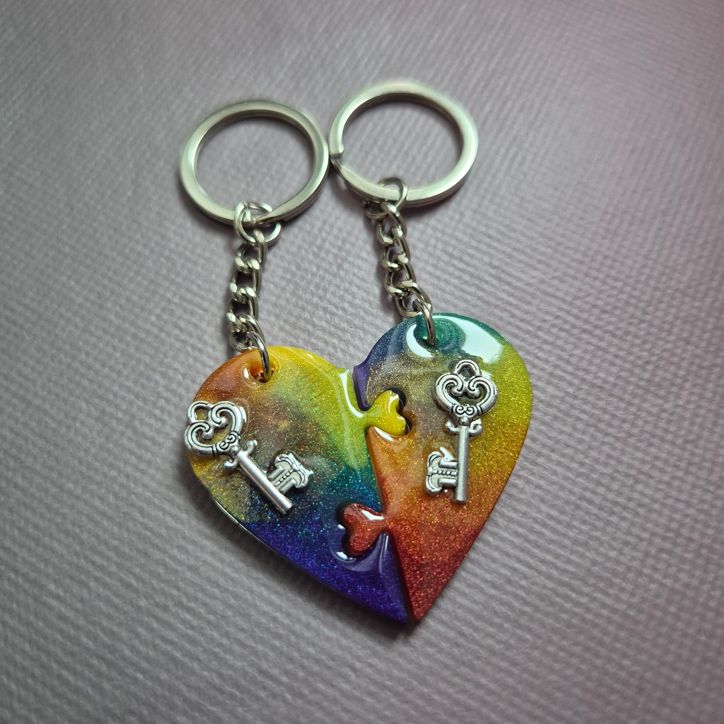 Better Together: Puzzle-Herz (2er Set)