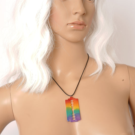 Kette "Rainbow Razor"
