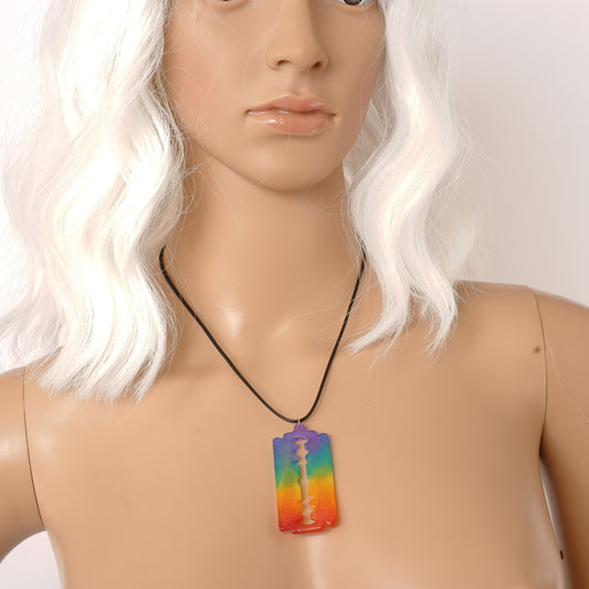 Kette "Rainbow Razor"