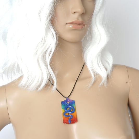 Kette "Razor Snake Rainbow"