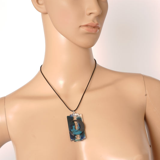 Kette "Cat Moon Blade"