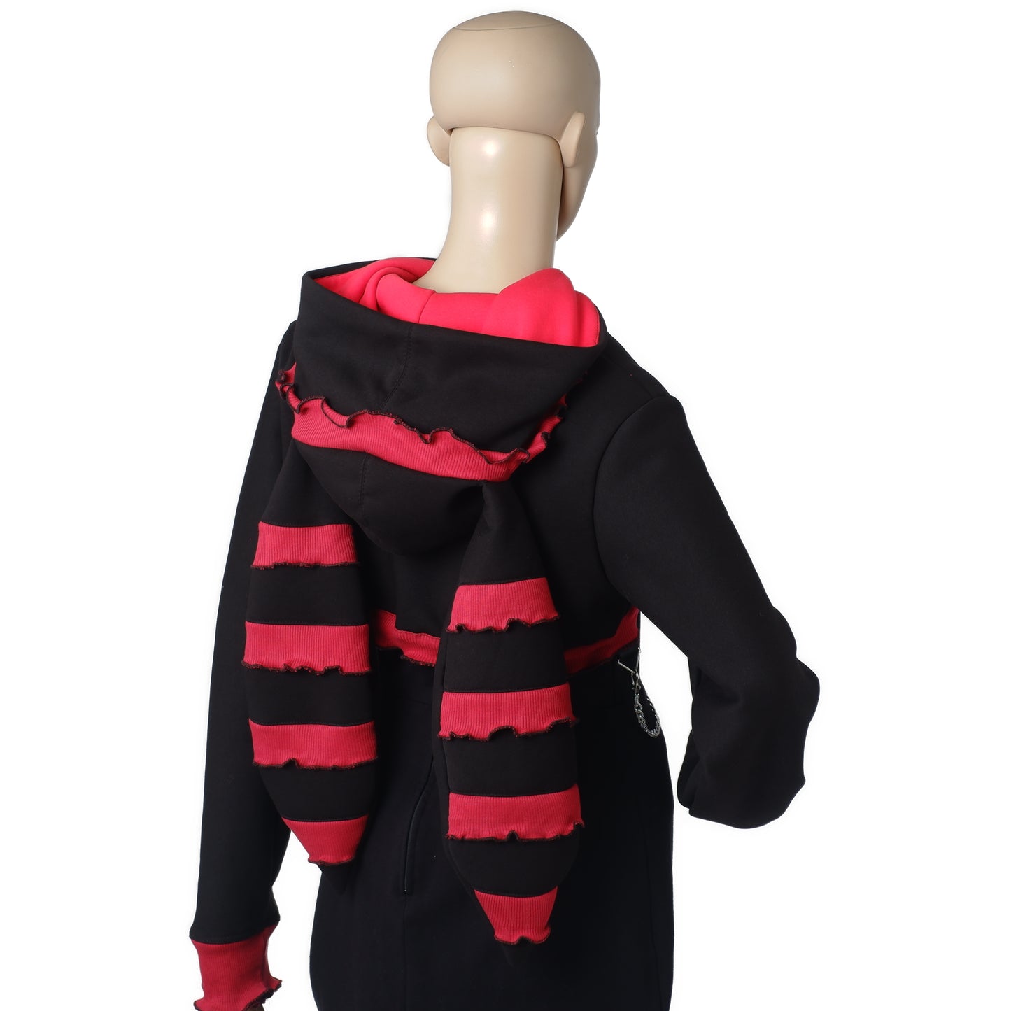 Kapuzenshrug "Bunny red" Größe S