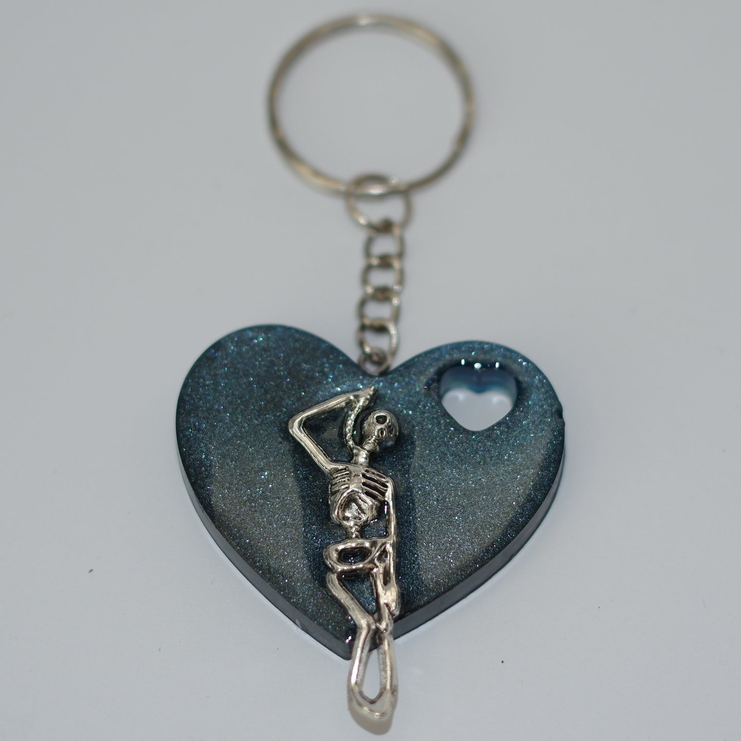 Herz-Anhänger - Skelett