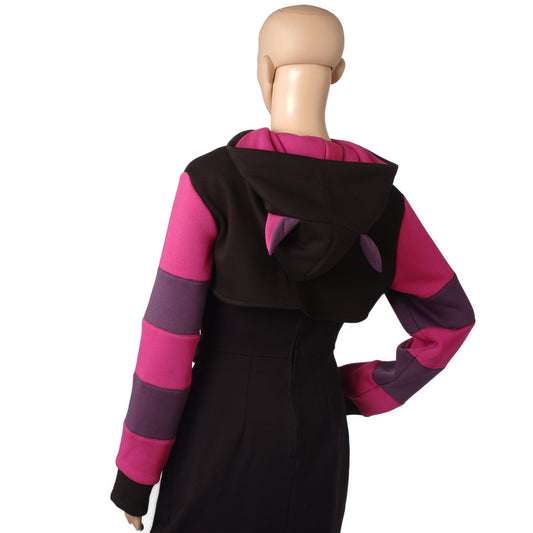 Kapuzenshrug "Grinsekatz" Größe S