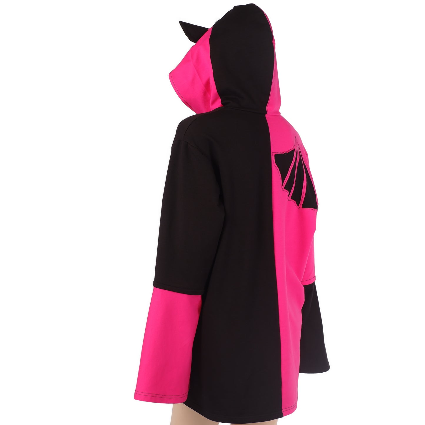 Hoodie -  Neon Bat - Größe XL