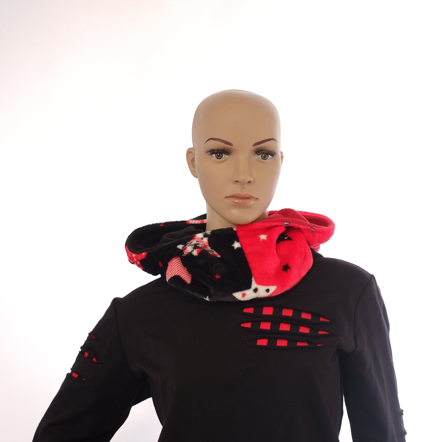 Kapuzenloop "Splitcolor Stars 2"