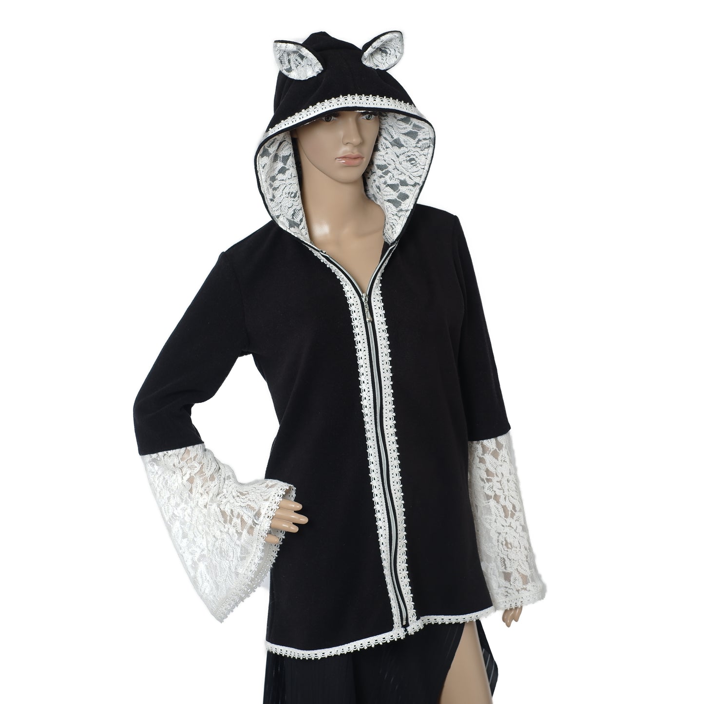 Kapuzenjacke -  Größe XS