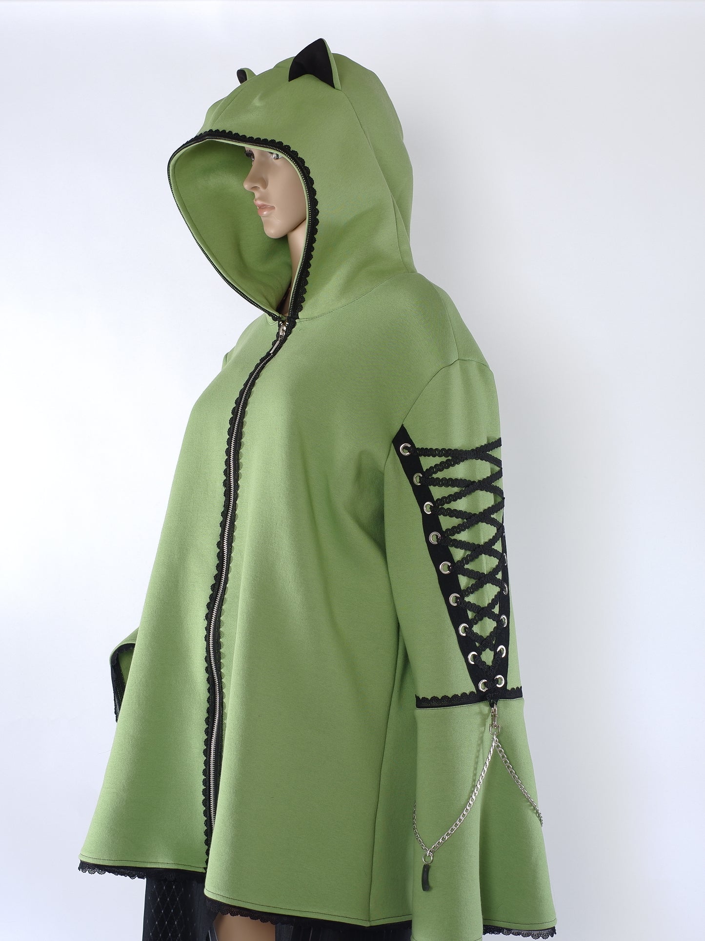 Oversize Kapuzenjacke -  Größe 2XL "Mystic"