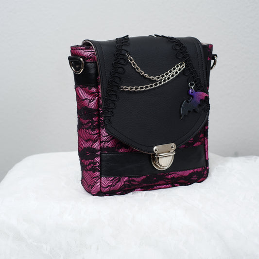 Hip-to-Hand Bag Hand- und Gürteltasche - Pink Lace