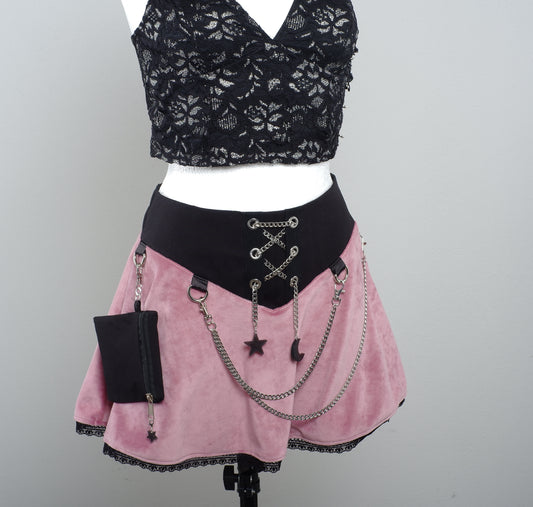Velvet Skirt Größe 36 Stardust