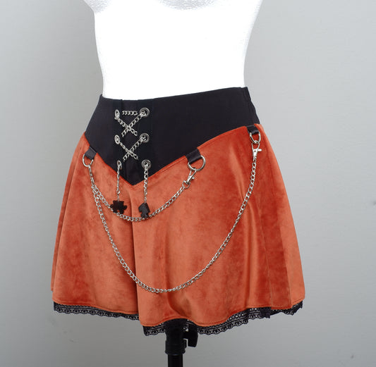 Velvet Skirt Größe 38 Autumn