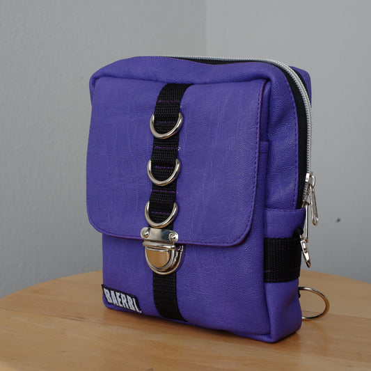 Einzelstück Purple  Moshpack / Die multifunktionale Festival- & Alltagstasche
