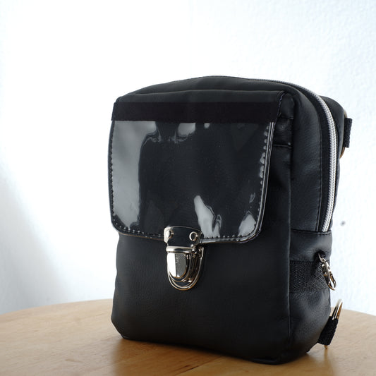 LIMITED Clear Black Moshpack / Die multifunktionale Festival- & Alltagstasche