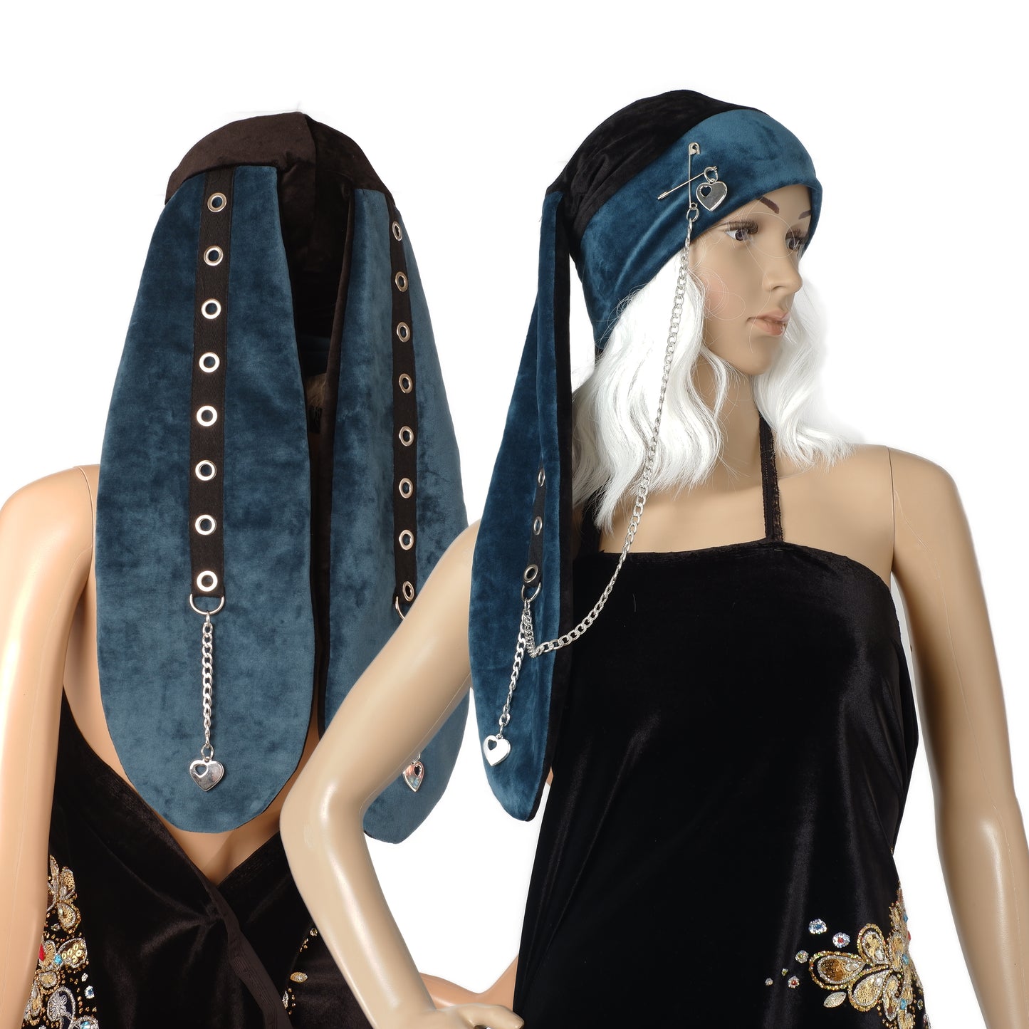 Velvet Bunny Beanie - Classic Bunny - Long