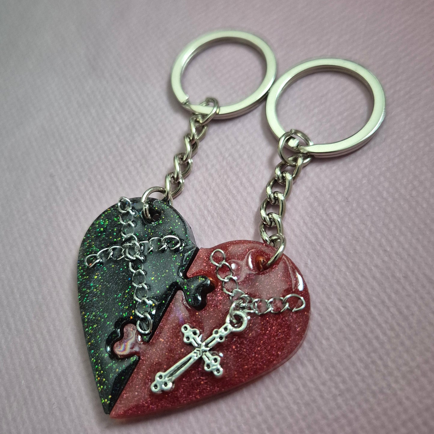 Better Together: Puzzle-Herz (2er Set)