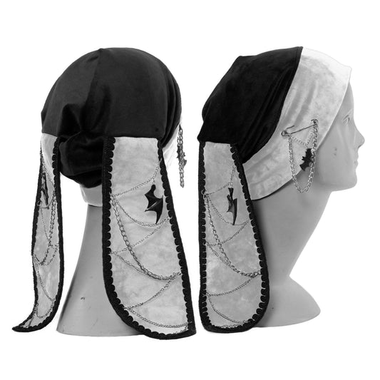 Velvet Bunny Beanie - Bat Wings