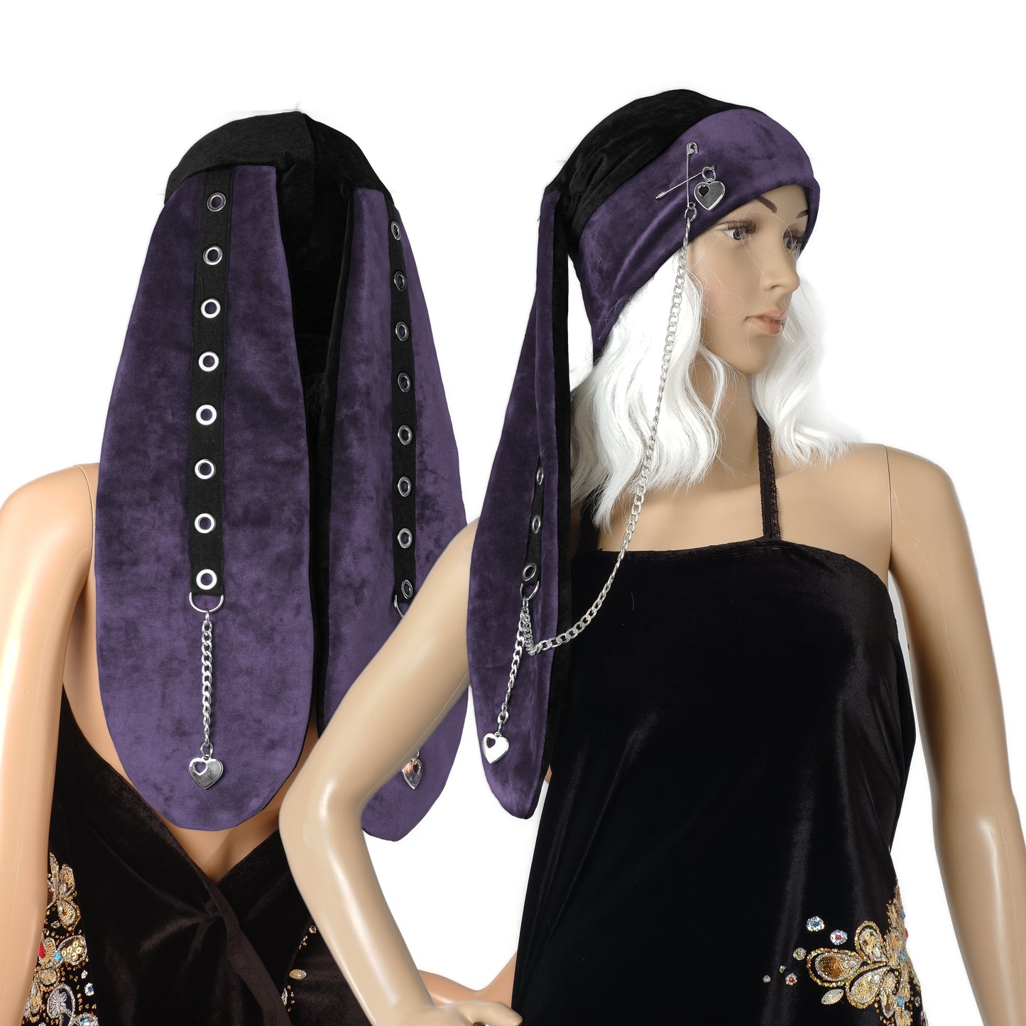 Velvet Bunny Beanie - Classic Bunny - Long