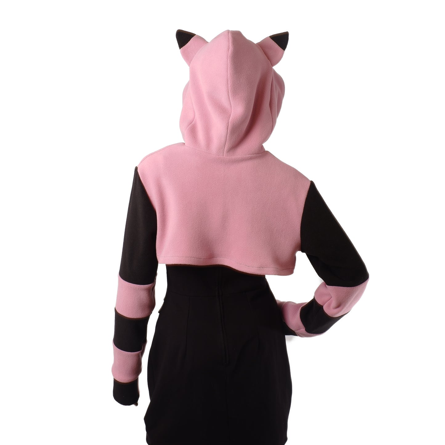 Kapuzenshrug "Fox" Rosa Größe S