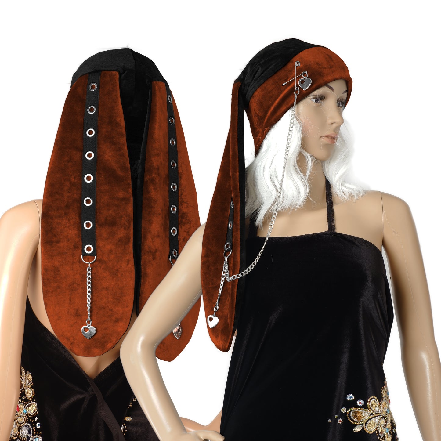 Velvet Bunny Beanie - Classic Bunny - Long