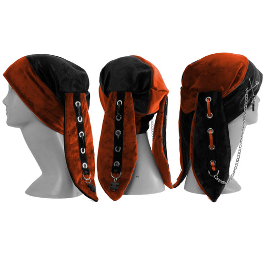 Velvet Bunny Beanie - Harlekin